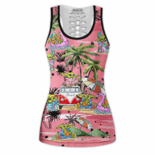 SW Disney Baby Yoda Pink - Tank Top Hollow