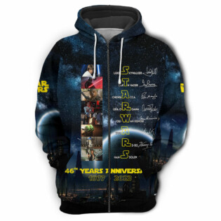 Star Wars 46 Years Anniversary - Hoodie - Owl Ohh-Owl Ohh