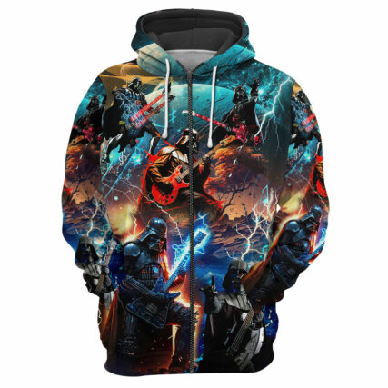 Starwars Darth Vader Playing Guitar - Hoodie