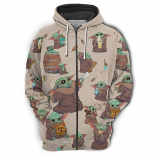 Star Wars Baby Yoda Eating Everything - Hoodie