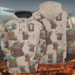 Star Wars Baby Yoda Eating Everything - Hoodie