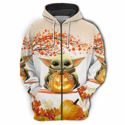 Starwars Halloween Baby Yoda Tricks Or Treat - Hoodie