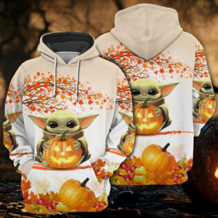 Starwars Halloween Baby Yoda Tricks Or Treat - Hoodie