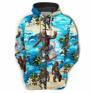 Star Wars Chewbacca Surfing - Hoodie