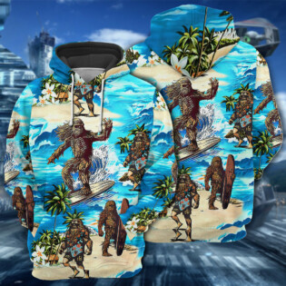 Star Wars Chewbacca Surfing - Hoodie