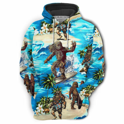Star Wars Chewbacca Surfing - Hoodie
