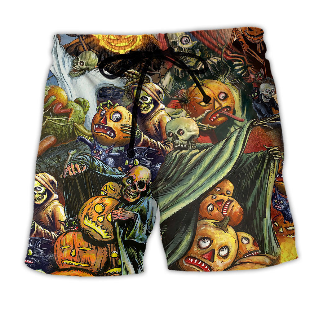 Halloween Is Coming Soon - Beach Short - Owl Ohh - Owl Ohh