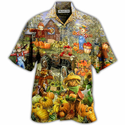 Halloween Pumpkin Smile Beautiful - Hawaiian Shirt - Owl Ohh - Owl Ohh
