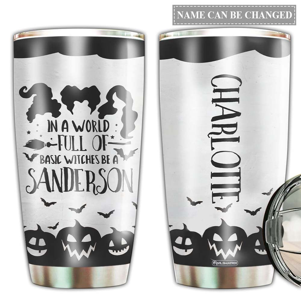 Halloween Basic Witches Personalized - Tumbler - Owl Ohh - Owl Ohh