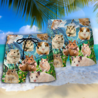 Hamster make me happy - Hawaiian shirt -  HAWS02NGC040422