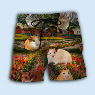 Hamster so cute love flower - Hawaiian shirt - HAWS04NDN050422