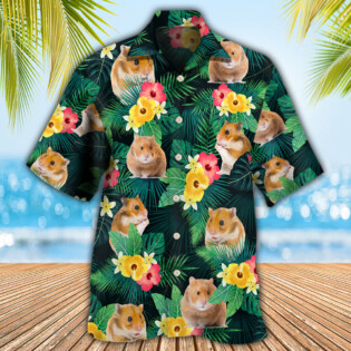 Hamster Tropical Summer Vibes - Hawaiian Shirt - Owl Ohh - Owl Ohh
