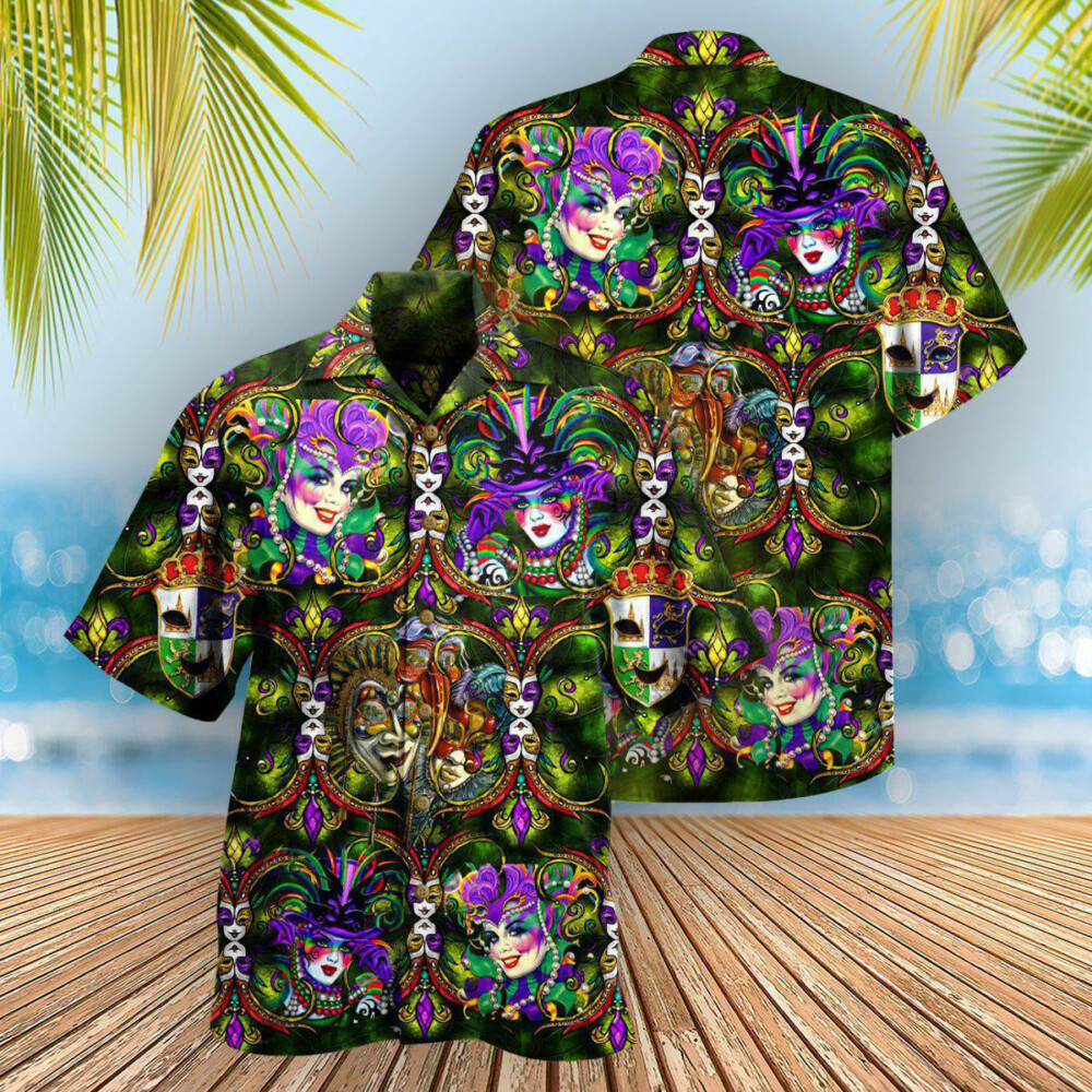Festival Happy Mardi Gras - Hawaiian Shirt - Owl Ohh - Owl Ohh
