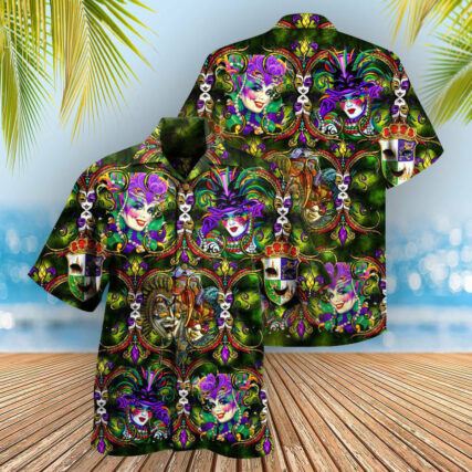 Festival Happy Mardi Gras - Hawaiian Shirt - Owl Ohh - Owl Ohh