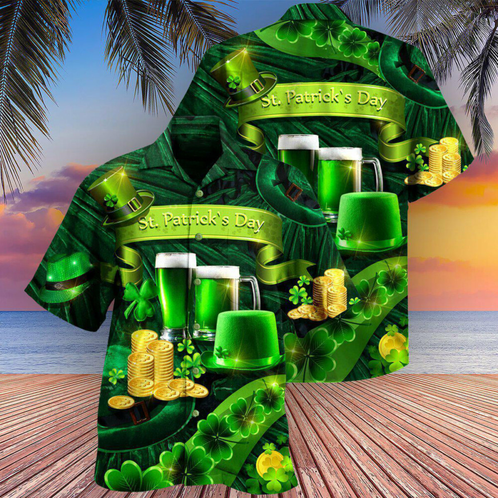 Irish Happy Saint Patrick's Day 17 March - Hawaiian Shirt - Owl Ohh - Owl Ohh