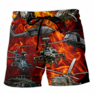 Helicopter On Fire - Beach Short - Owl Ohh - Owl Ohh