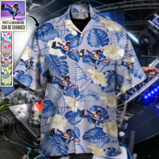 Whatever You Want Tropical Custom Photo - Hawaiian Shirt - Personalized Photo Gifts-Owl Ohh