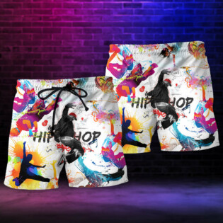 Hiphop One Love One Life Color - Beach Short - Owl Ohh - Owl Ohh