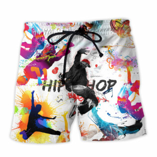 Hiphop One Love One Life Color - Beach Short - Owl Ohh - Owl Ohh