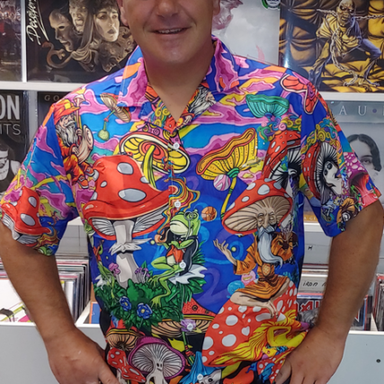 Hippie Mushroom Happy Together - Hawaiian Shirt - Owl Ohh - Owl Ohh