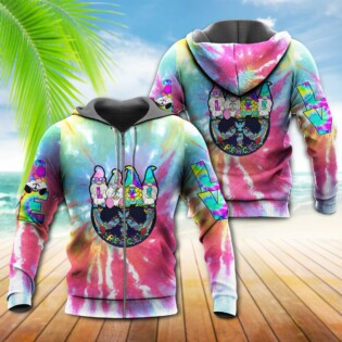 Hippie Peace Fullcolor - Hoodie - Owl Ohh - Owl Ohh