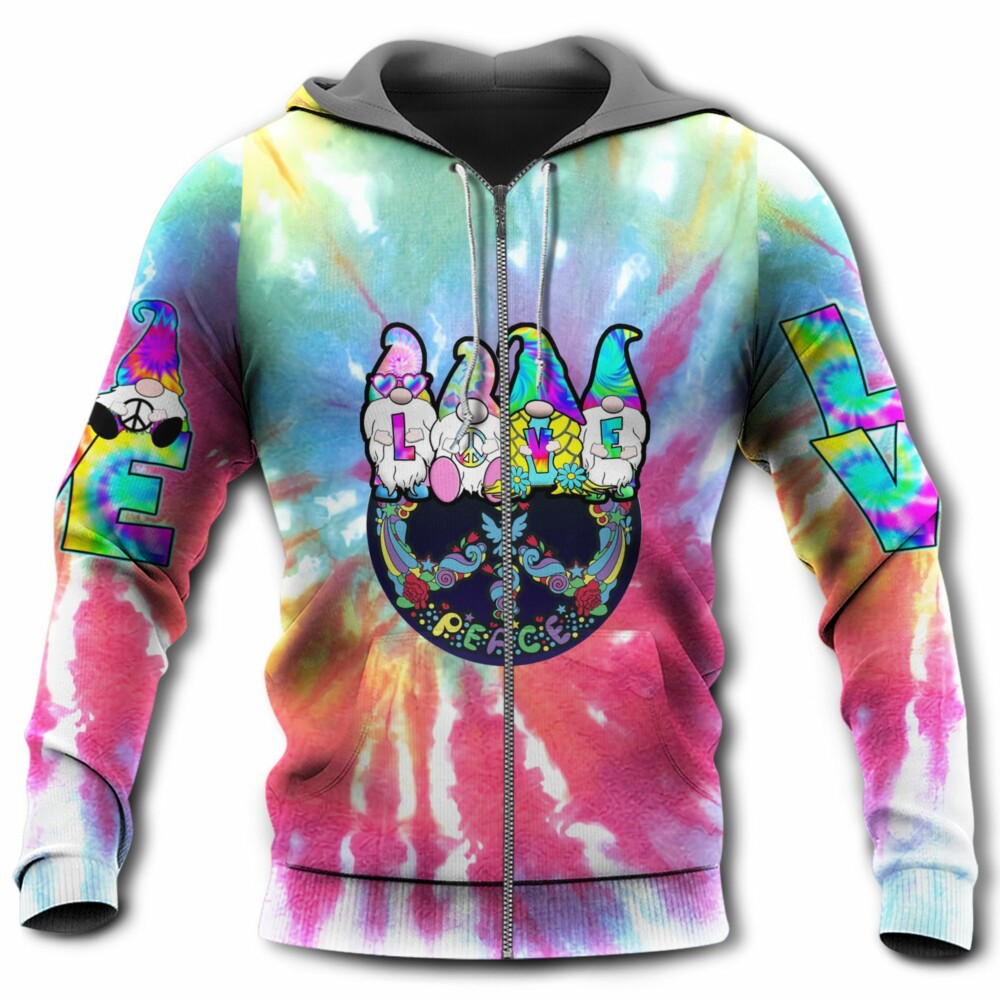 Hippie Peace Fullcolor - Hoodie - Owl Ohh - Owl Ohh