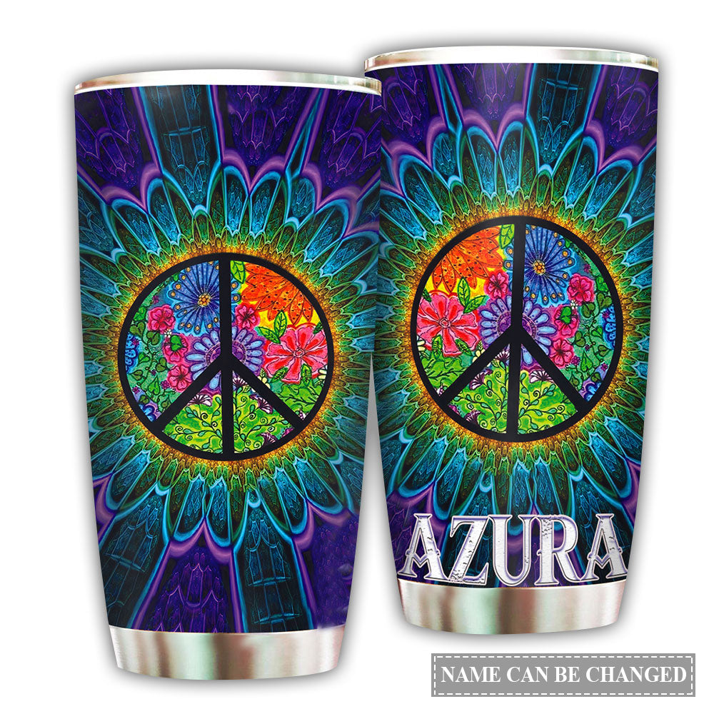 Hippie Peaceful So Much Fun Personalized – Tumbler - Owl Ohh - Owl Ohh
