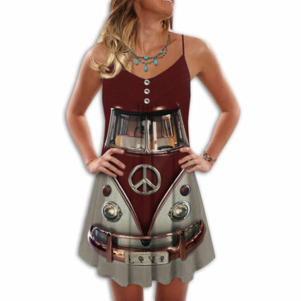Hippie Van Retro Cool - Summer Dress - Owl Ohh - Owl Ohh