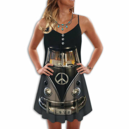 Hippie Van Retro Cool Style - Summer Dress - Owl Ohh - Owl Ohh
