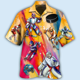 Ice Hockey Life Style - Hawaiian Shirt - Owl Ohh - Owl Ohh