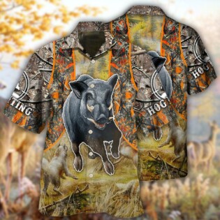 Hunting Hog Hunting Camo - Hawaiian Shirt - Owl Ohh - Owl Ohh