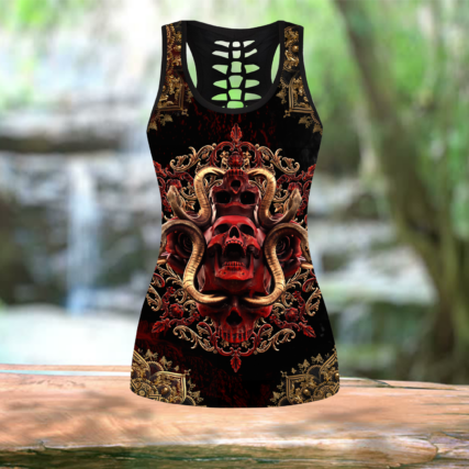 Skull Tattoo Art So Hot - Tank Top Hollow - Owl Ohh - Owl Ohh