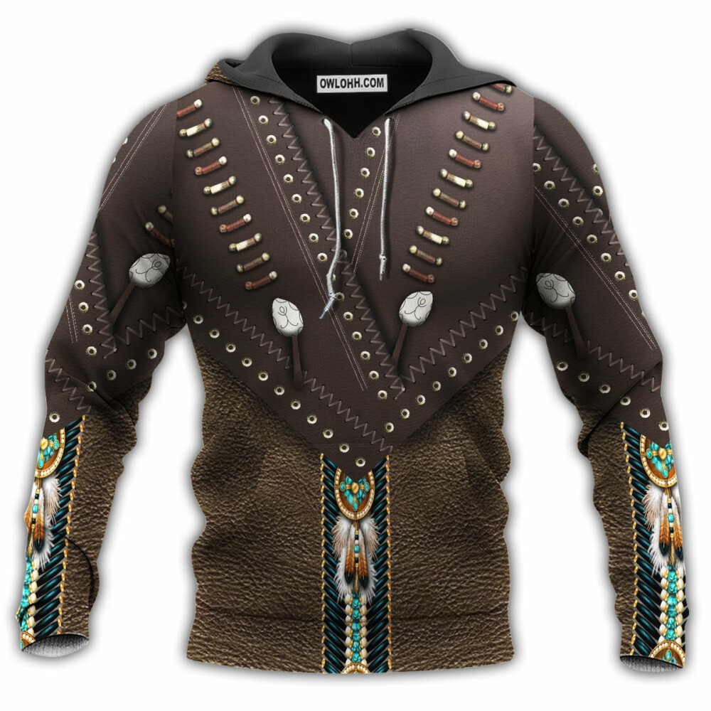 Native American Culture Classic - Hoodie - Owl Ohh - Owl Ohh