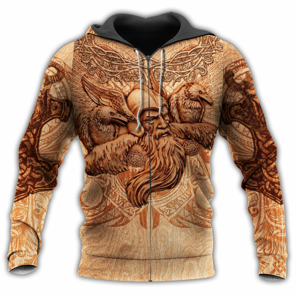 Viking Blood With Sunset - Hoodie - Owl Ohh - Owl Ohh