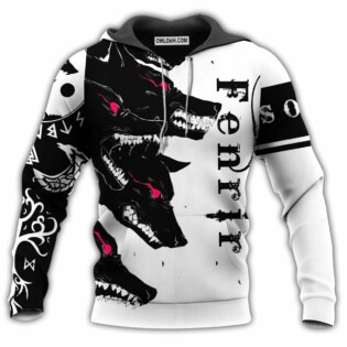 Viking Blood Fenrir Cool - Hoodie - Owl Ohh - Owl Ohh