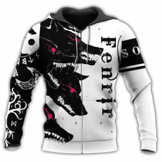 Viking Blood Fenrir Cool - Hoodie - Owl Ohh - Owl Ohh