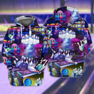 Purple Bowling - Hoodie