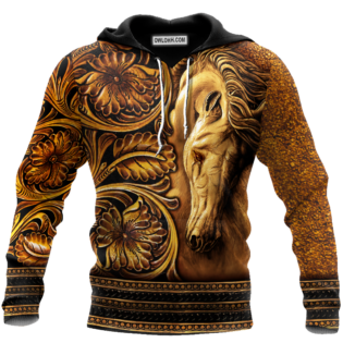 Horse Wood Classic Vintage - Hoodie - Owl Ohh - Owl Ohh