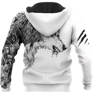 Wolf Make Me Strong - Hoodie - Owl Ohh - Owl Ohh