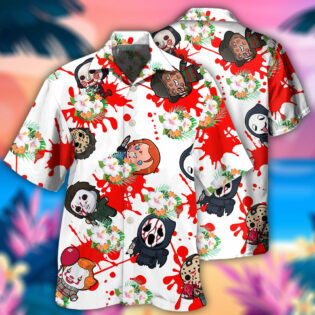 Movie Horror Movies Are My Hobby - Hawaiian Shirt - Owl Ohh - Owl Ohh