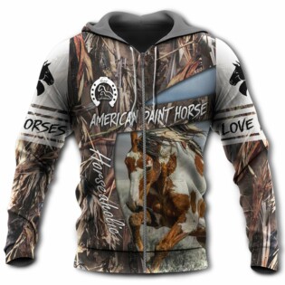Horse American Paint Horse Love Horse - Hoodie - Owl Ohh - Owl Ohh