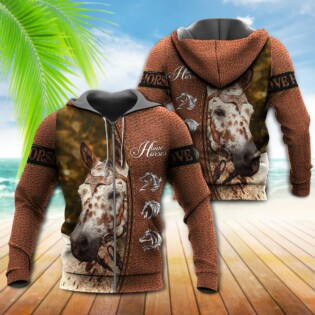Horse Appaloosa Horse Love Life - Hoodie - Owl Ohh - Owl Ohh