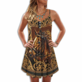 Horse Vintage Pattern - Summer Dress - Owl Ohh - Owl Ohh
