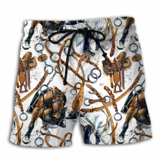 Horse Bridle Basic Background - Beach Short - Owl Ohh - Owl Ohh