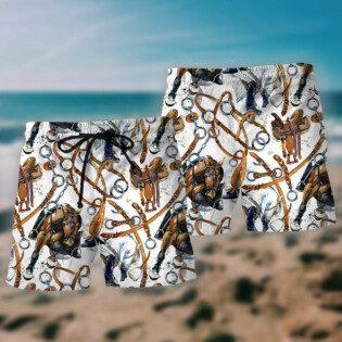 Horse Bridle Basic Background - Beach Short - Owl Ohh - Owl Ohh