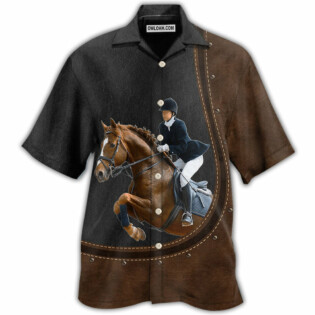 Horse Dressage Lover - Hawaiian shirt - Owl Ohh - Owl Ohh