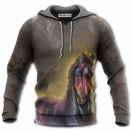 Horse God Once Said I Need Someone - Hoodie - Owl Ohh - Owl Ohh