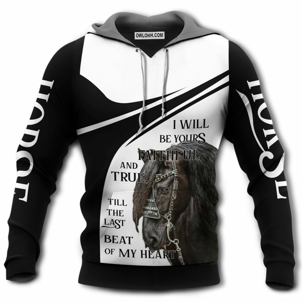 Horse I Will Be Yours - Hoodie - Owl Ohh - Owl Ohh
