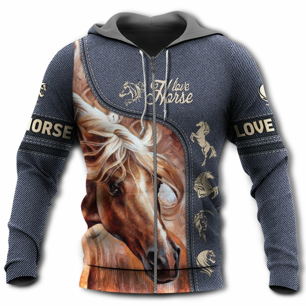 Horse Is Calling And I Must Go - Hoodie - Owl Ohh - Owl Ohh