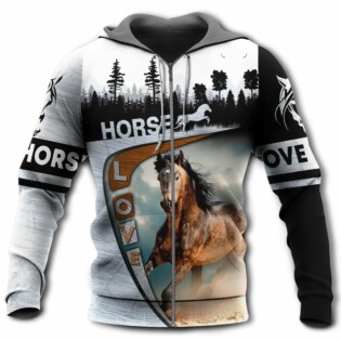 Horse Love Black Forest - Hoodie - Owl Ohh - Owl Ohh